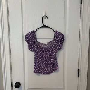 Lush Purple Fitted Top